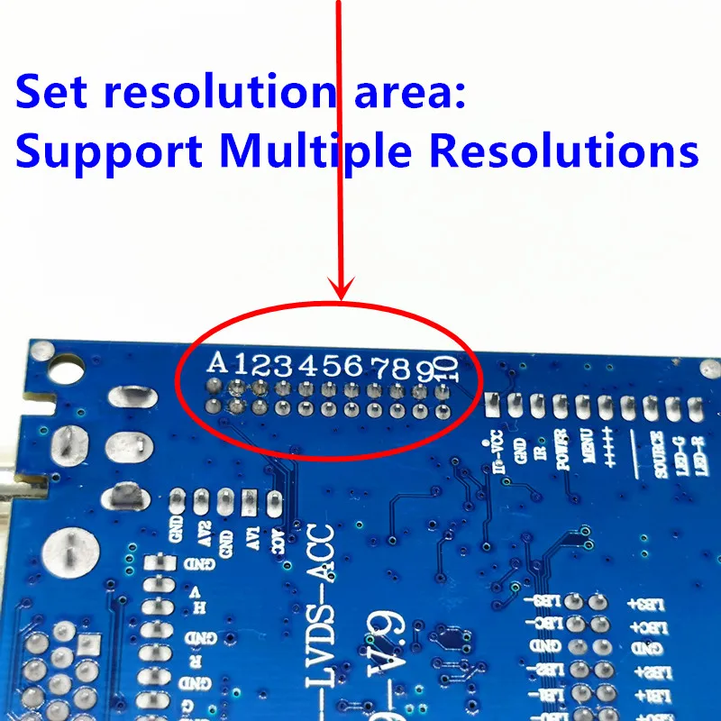 무료 쓰기 펌웨어 LCD 컨트롤러 보드 드라이버 모듈 DIY 키트 6.5 -15.6 TTL 50pin 1ch/6 비트 40Pin 1280X800 1366X768 패널