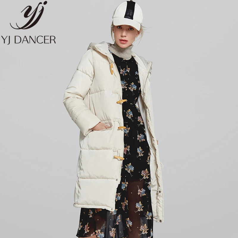 2018 Зимняя Новая модная женская одежда сохраняет тепло высокое качество длинный
