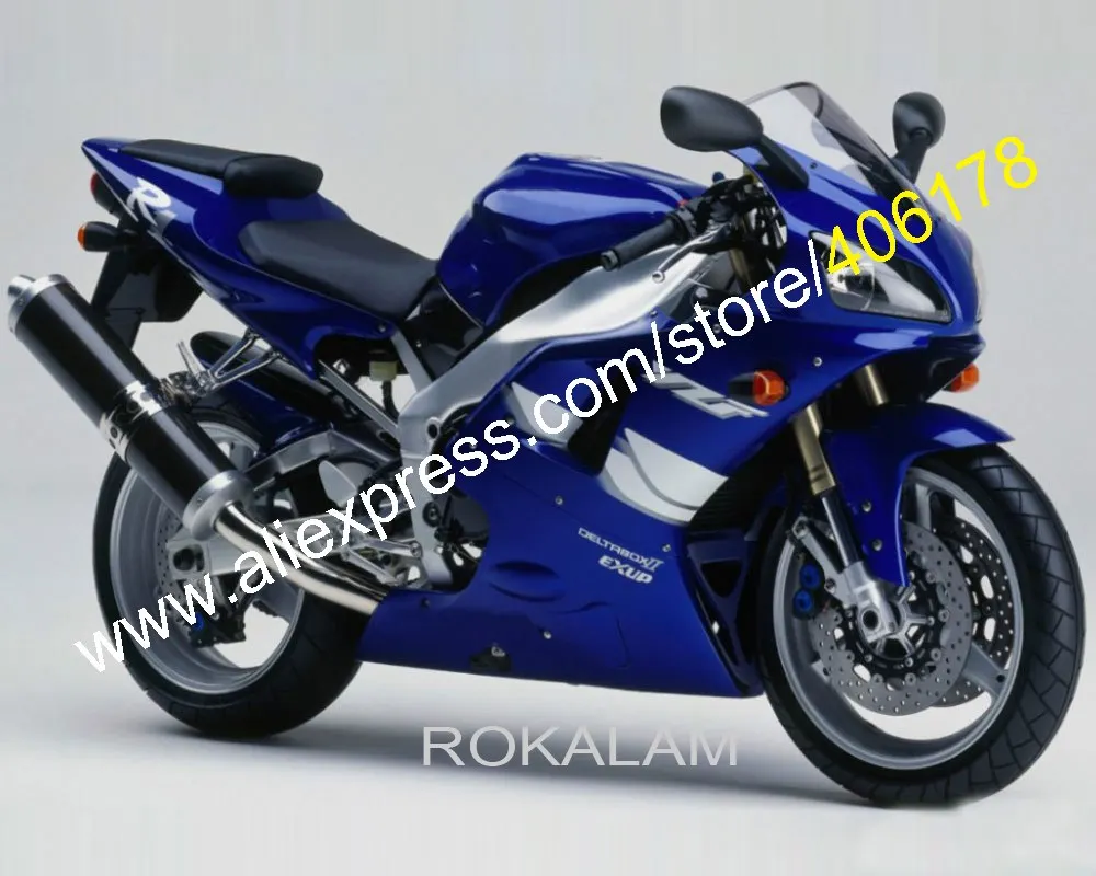 

Пользовательские обтекателя Для Yamaha YZF R1 2000 2001 YZFR1 00 01 YZF1000R многоцветная мотоциклов часть Обтекателя (литья под давлением)