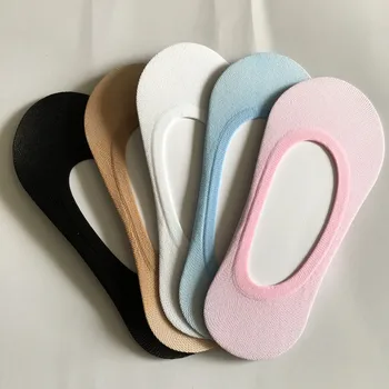 

Manufacturers Direct Selling New Products In Her Hidden Socks Men And Women Cotton Anti-Slip Mesh Breathable No-Show