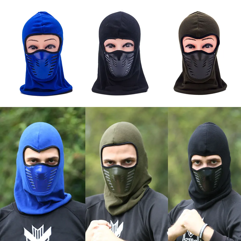 Bicycle Headgear Riding Face Mask Protective Gear Hiking 3 Color 40*26*26cm Anti Dust Creative Breathable Headwear Guard Warmer | Спорт и