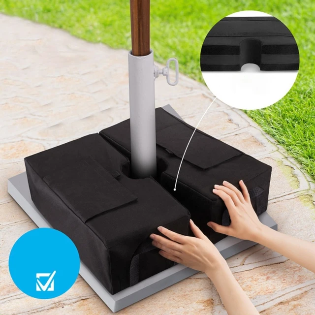 Esernyő Alap Nehéz Táska Hordozható Kerek Terasz Leszerelhető Szélálló Rögzített Homokzsák Alkalmazható - Image 5