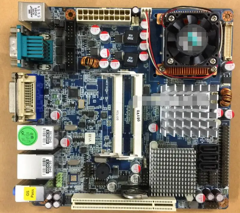 OK AIMB-256G2 бренд mini itx IPC Встроенная плата AIMB-256 Промышленная материнская плата Mini-ITX с 4* COM памяти cpu