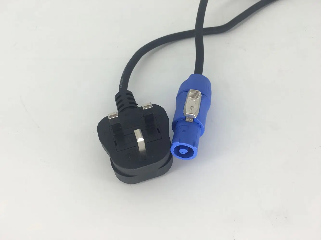 E-20pcs 1,1 м Европейский кабель питания с Европейским импульсом для сценического освещения