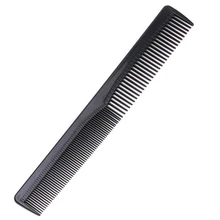 Hot Simple Men Women Salon Black Plastic Cutting Hair Tooth Comb Barber Tool Hairdressing Hair Brush HY99