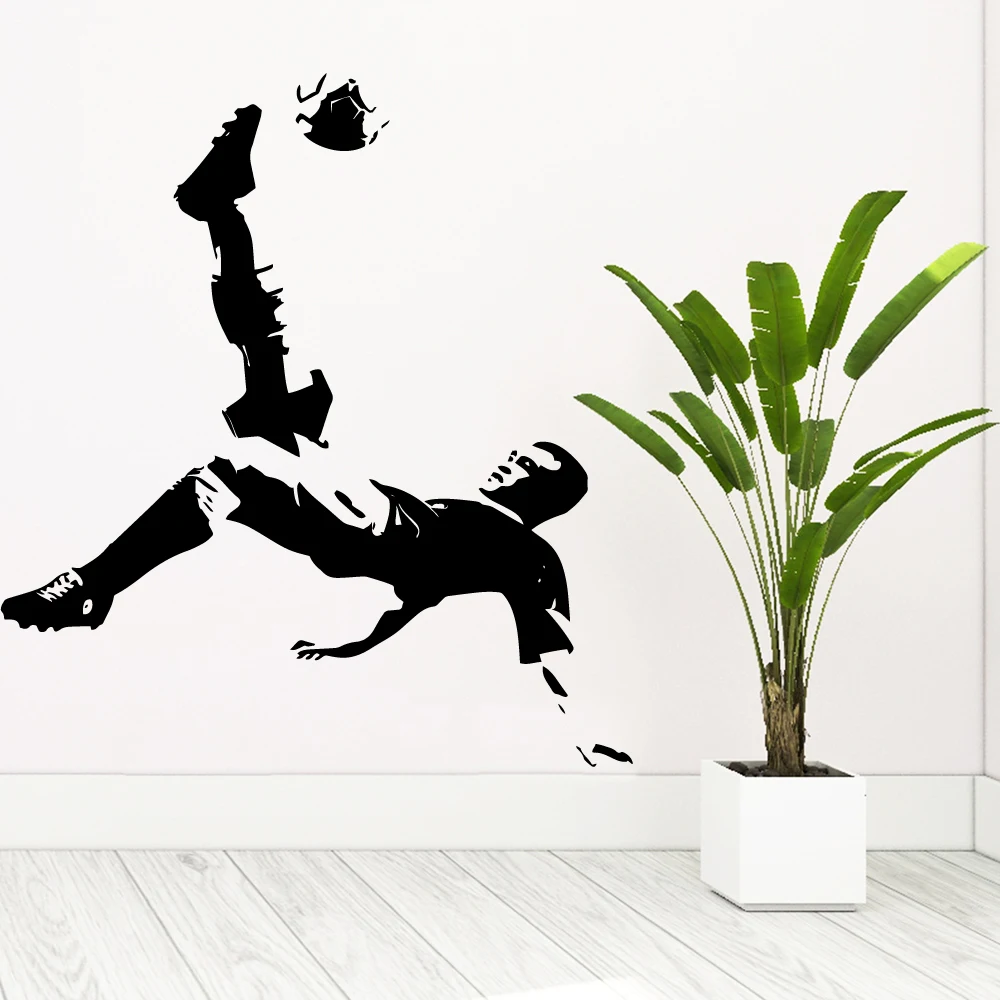 

Classic Football player Home Decoration Accessories For Children's Room Wall Decoration