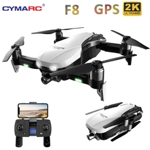 F8 GPS Drone with 2K 1080P Camera Two-Axis Anti-Shake Self-Stabilizing Gimbal WiFi FPV Brushless Quadrocopter VS Zen K1 SG906