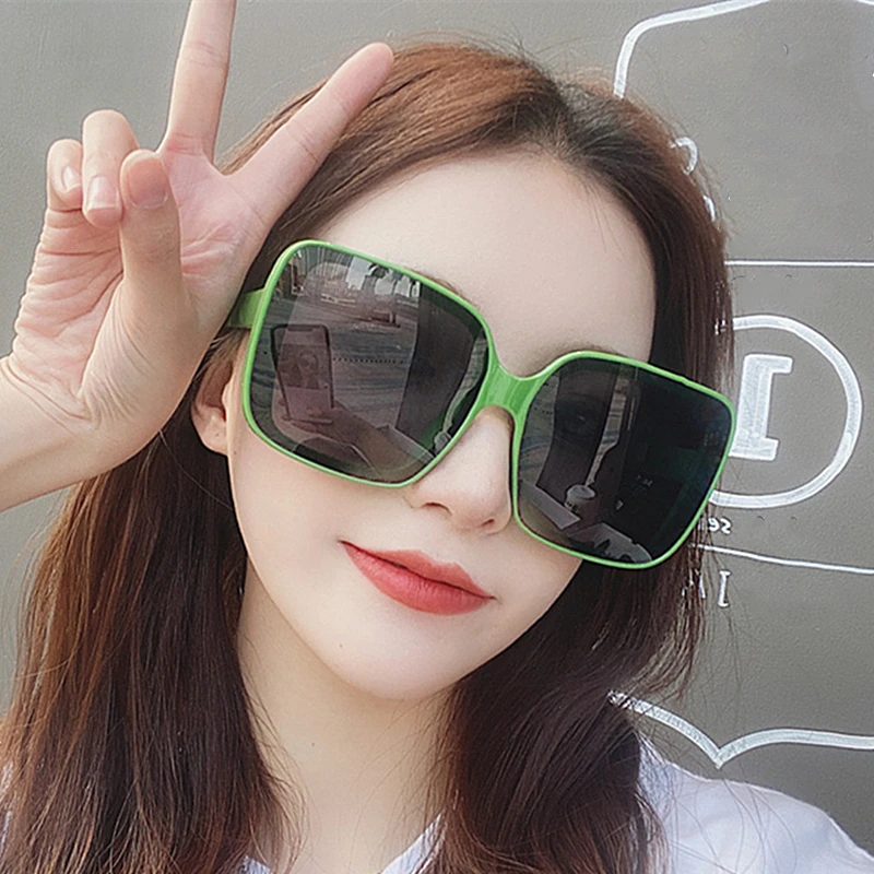 Fashion Oversized Square Driving Sunglasses Women Driver Goggles Brand Designer Sun Glasses Female UV400 | Автомобили и мотоциклы