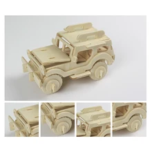 3D деревянные пазлы для детей и взрослых, деревянные игрушки-паззлы, Обучающие образовательные экологические сборные игрушки, обучающие игры