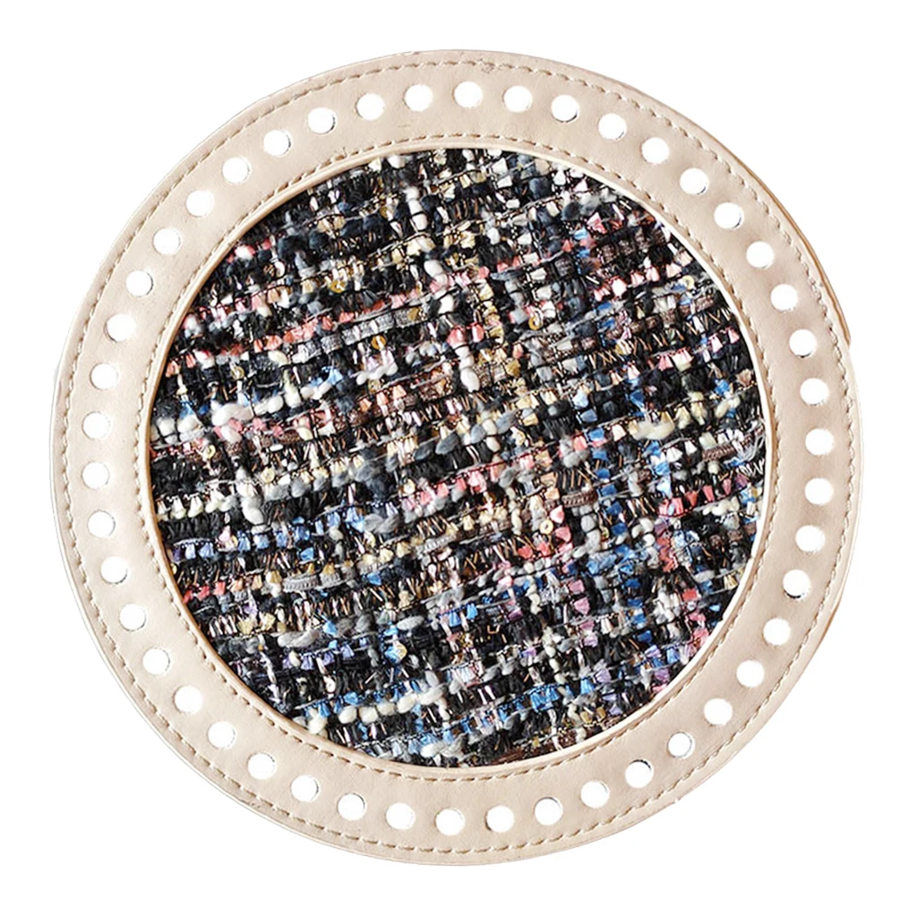 DIY Leather  Shaper Bottom for Knitting Crochet Bags Handbag Cushion Pad