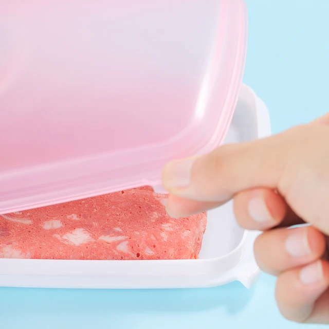 Joie Creative Oink Bacon Friss Hüvely Tartó Hűtőszekrény Fagyasztás Élelmiszer-Minőségű Műanyag Ételek Lezárt Konténer - Image 3