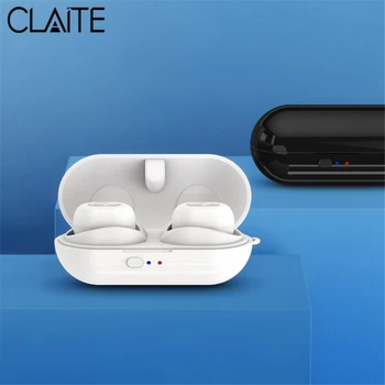 

CLAITE TWS Wireless bluetooth Earphone Wireless Smart Button Control Hifi Stereo In-ear Music Earbdus Gaming Headset With Mic