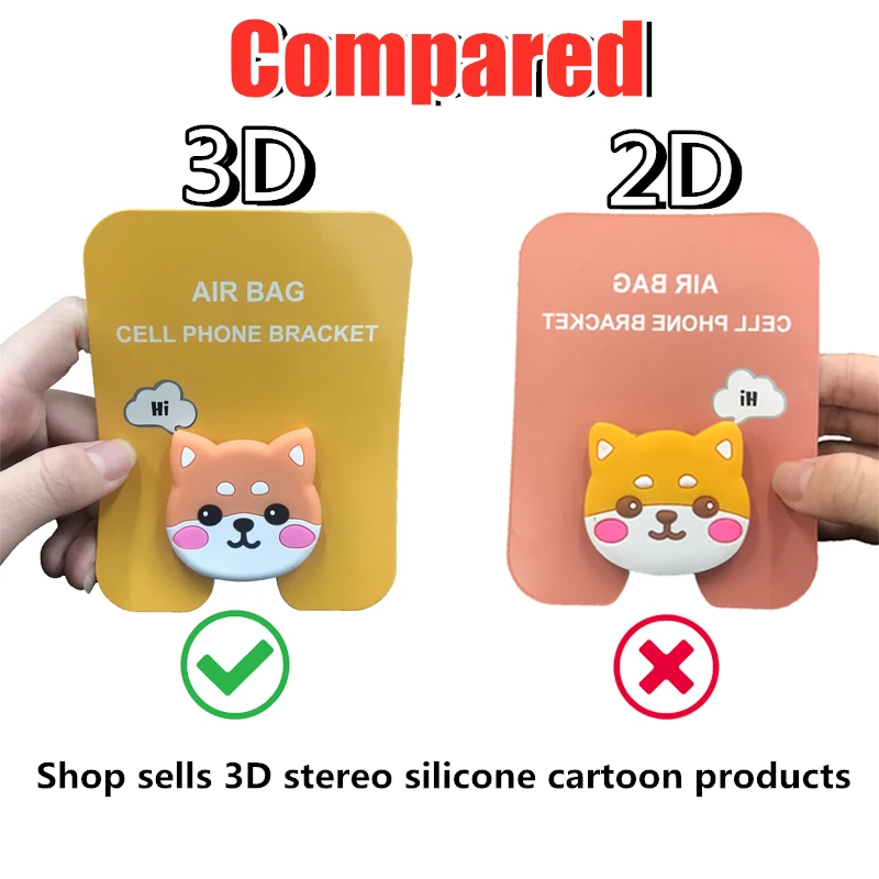 Universal stretch mobile phone holder mobile phone holder car mobile phone air expansion finger mobile phone holder Desk
