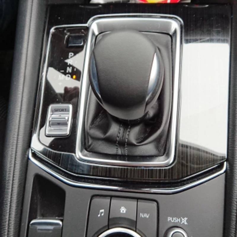 Для Mazda CX-5 CX5 центральное управление на панели передач отделка крышки интерьера из нержавеющей стали украшения