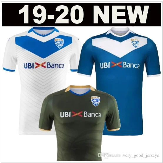 19 мм 20 мм Brescia футбольная рубашка из ткани Джерси