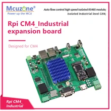 Scheda di espansione industriale RPi CM4_Industrial, doppia Ethernet,Iso CAN, Iso RS485, RS232, HDMI, ingresso 7-40V, SSD M.2 M, USB, CSI