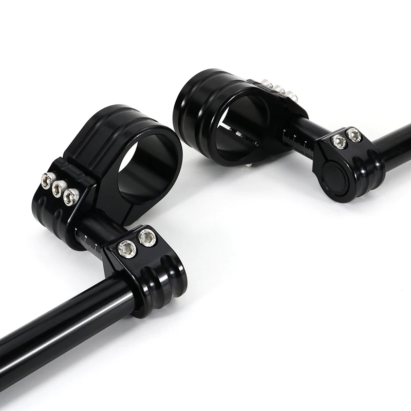 50mm Adjustable Clip-ons Handlebar Raiser For Ducati 750 SS 900 SS ST3 Honda CBR1000RR RC51 Triumph Street Triple MV AGUSTA F3 3