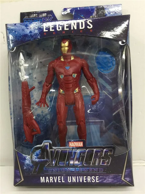 Marvel Avengers Thor Iron Man Action Figure Toys Thanos Captain America Thor Spiderman Avengers Endgame Model Toys for Children - Цвет: Ironman2 NO BOX