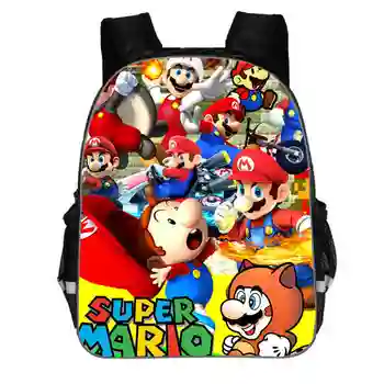 

13 Inch Mario Bros School Bags for Kindergarten Children kids School Backpack for Girls Boys Children's Backpacks Mochila