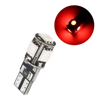 

Car Lights Side Light Car T10 501 194 168 W5W 5 SMD LED Wedge Side Bulbs Lamp 12V Parking Bulb Car External Clearance Lights