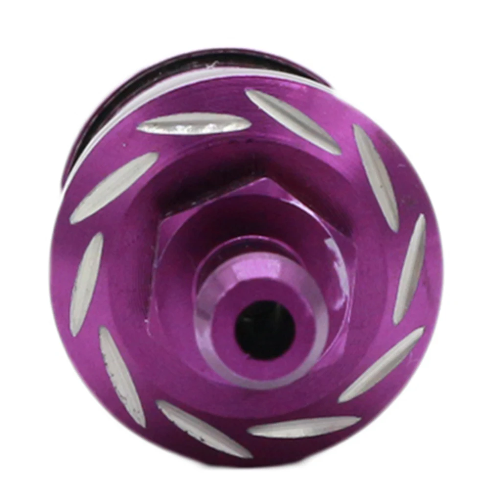 CNC Universal Scooter Dirt Pit Bike Go Kart 8mm 5/16'' Gas Fuel Filter Purple