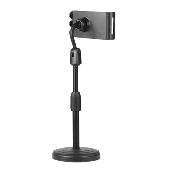 

Video Live Desktop Tablet Bracket Adjustment Anti-Skid Anti-Scratch for Apple iPad/Microsoft Surface 3.5-10.6Inch Tablet