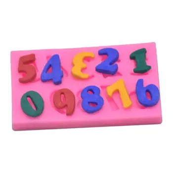 

3Pcs Letter Number Pendant Message Resin Mold Epoxy Resin Jewelry Making Tools Q0KE