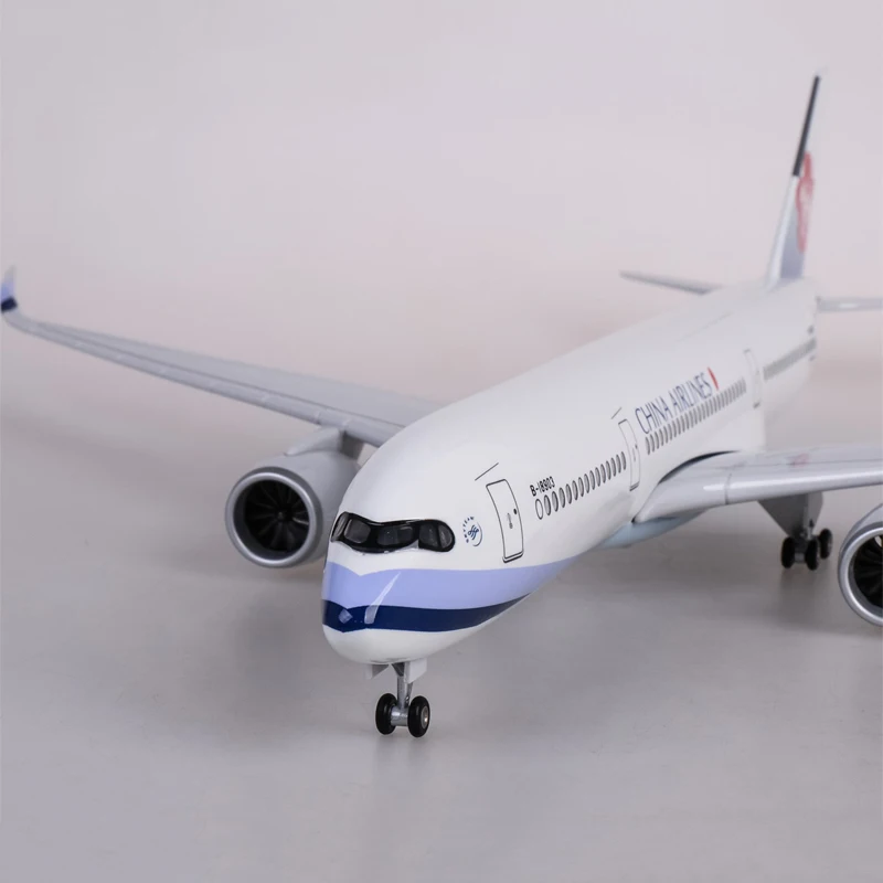 1/142 47 см самолет Airbus 350 A350 авиакомпания Китай модель самолета сплав База W шасси и светильник игрушки самолет подарки
