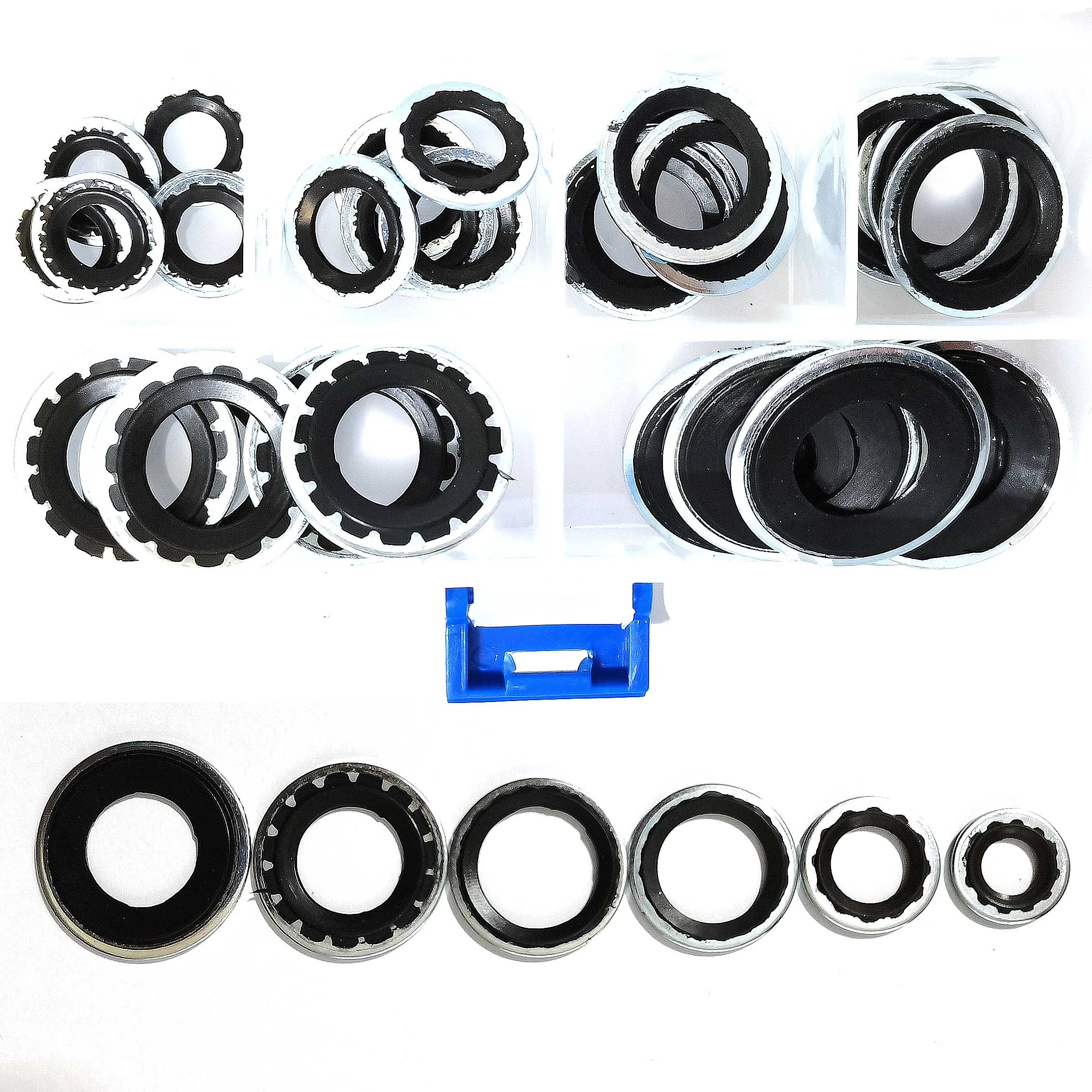 Auto Air Conditioning Pipe Head Gasket For Buick Excelle Chevrolet Ford Compressor Expansion Valve Interface Sealing Ring