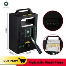 Канифоль пресс машина KP-1 пластины 4 тонны давление отрегулирована темптура контроль Vape концентрат воска КБР масло извлечение инструмент комплект устройства