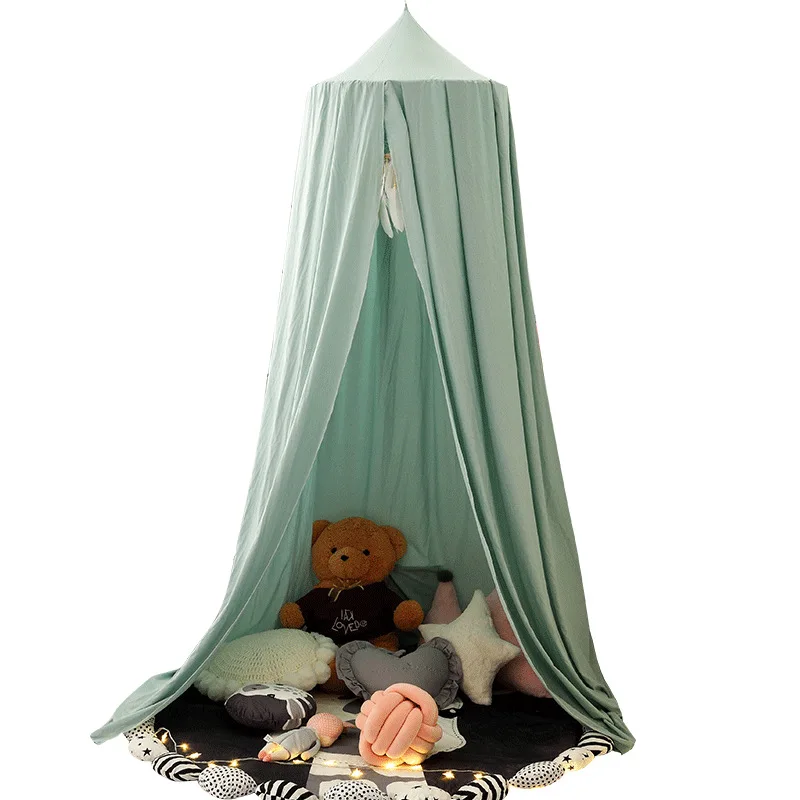 

Baby Mosquito Net for Crib Hung Dome Bedding Baby Bed Veil Canopy Tent Curtain Mosquitero Girls Princess Mosquito Net