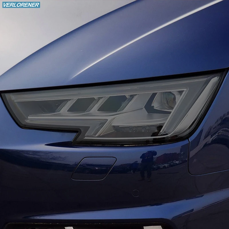Защитная пленка для фар автомобиля виниловая прозрачная наклейка из ТПУ Audi A4 S4 RS4