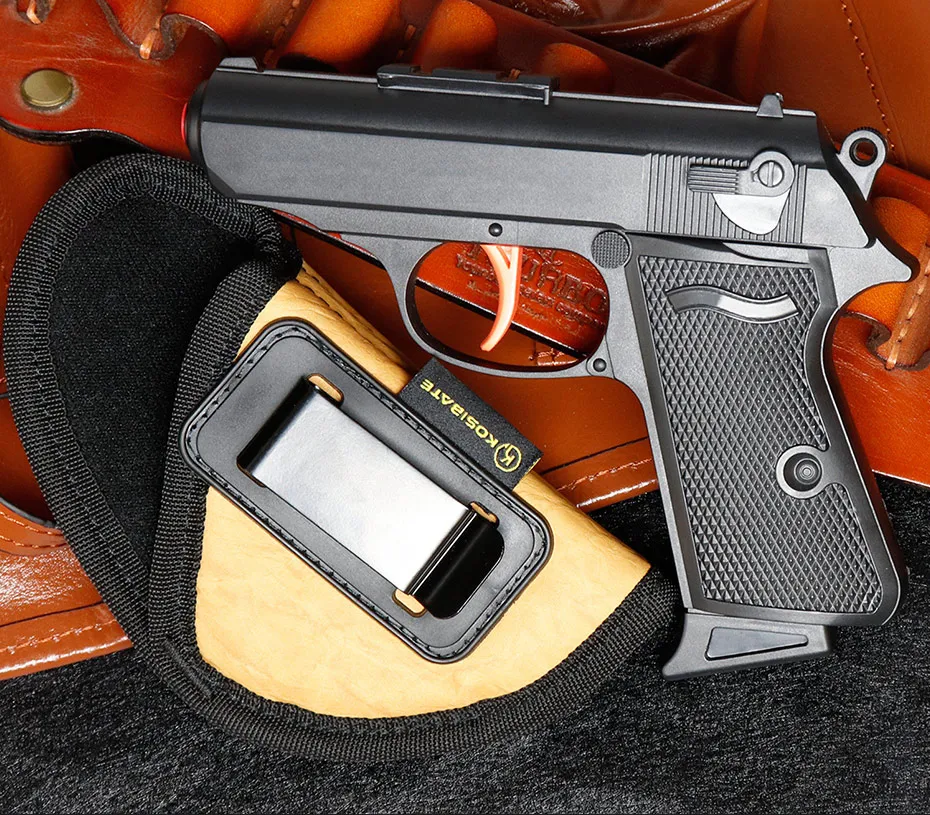 

TACTICAL IWB Gun Holster fleshlight PU Leather Concealed Carry Holster for Small 380 Keltec Sig Sauer P238 S&W Bodyguard
