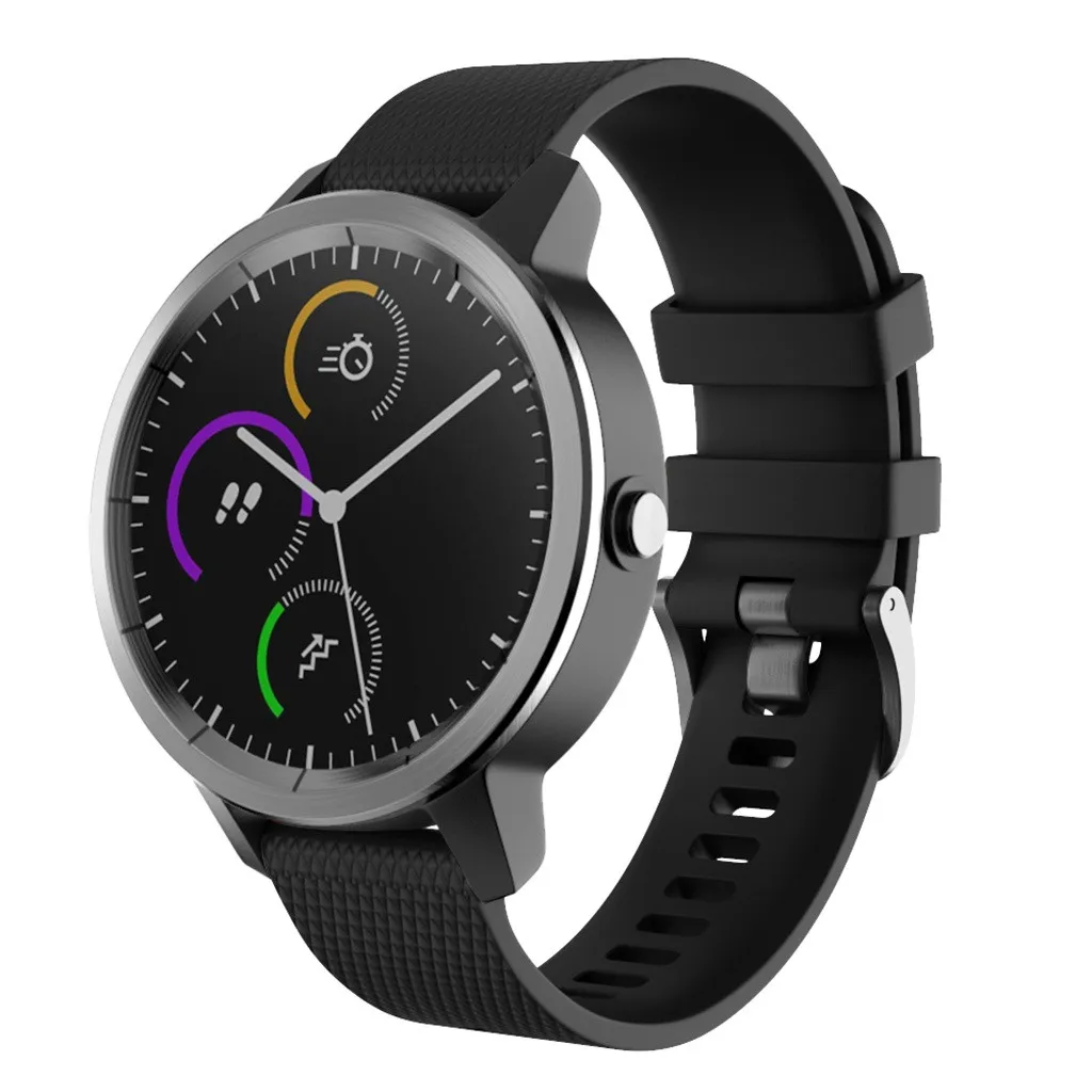 CARPRIE маленький мягкий силиконовый сменный спортивный Wirst ремешок для часов Garmin Vivoactive 3 браслет ремешок наручный ремень