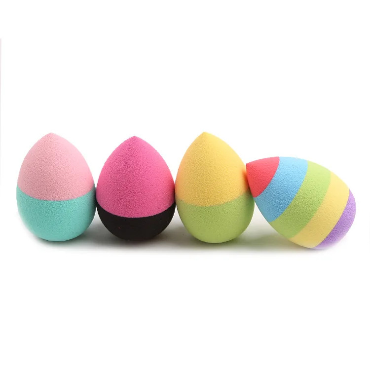 

Manufacturers Direct Selling Joint Color Water Drop Powder Puff Circle Cosmetic Egg Not Card Powder Makeup hu lu qiu Currently A