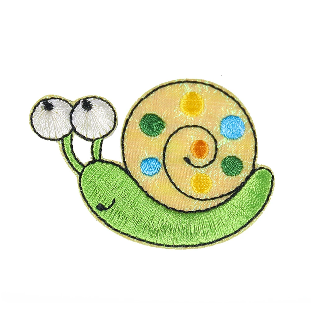 1 шт. вышитая аппликация с ушками мультяшная нашивка для футболки термоклейкие