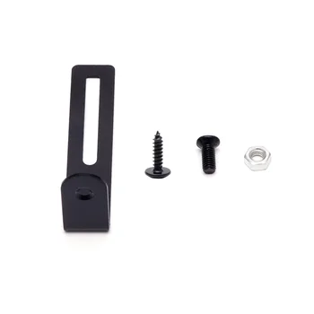 

Black Pickguard mounting Bracket L Shape For LP Electric Guitar w Nut Screw
