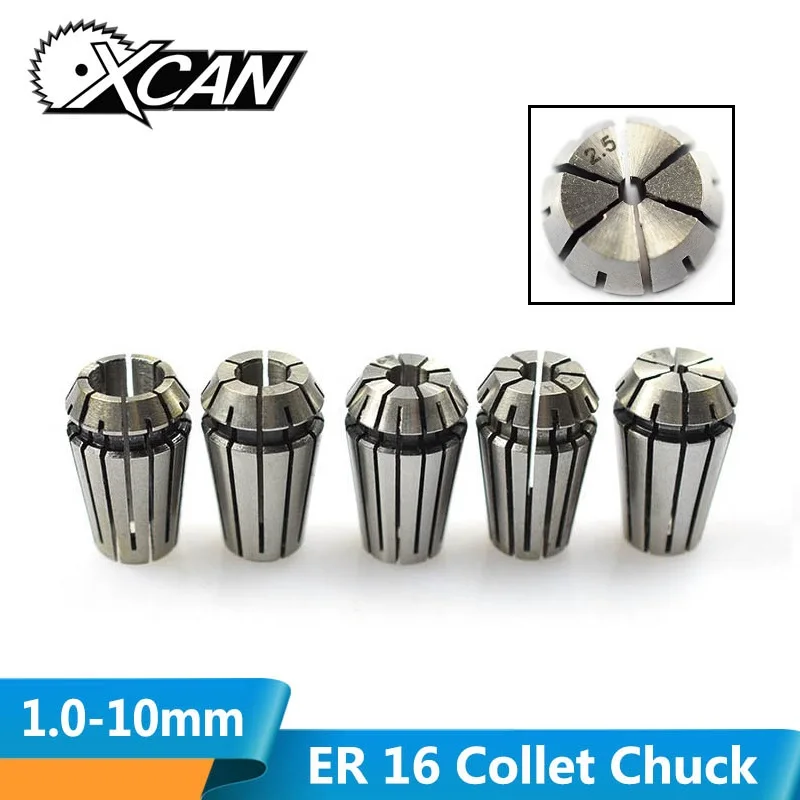 ER16 1//4/" Spring Collet For CNC Milling Lathe Engraving Machine