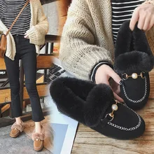 Красная теплая зимняя обувь на меху из сетчатого материала; обувь с шапочками; женская хлопковая обувь; Новинка года; сезон зима-осень; бархатная женская обувь