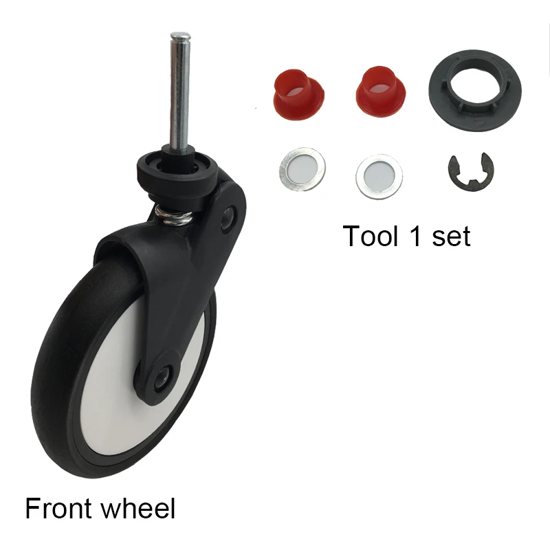 Front Wheel and Tool Новые аксессуары для детских колясок, переднее и заднее колесо для Babyzenes yoyo Yoya YuYu, детская коляска - Цвет: Front Wheel and Tool
