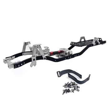 

31m 12.3inch Wheelbase Prefixal Gearbox Metal Chassis Frame for 1/10 RC Crawler Car Axial SCX10 & SCX10 II 90046 90047