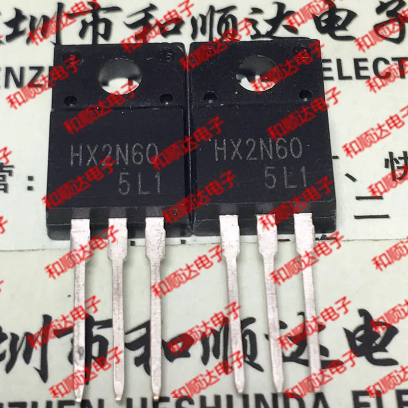 /5 предметов в лоте, HX2N60 TO-220F 600V 2A