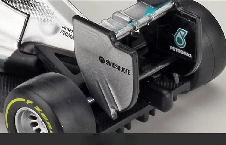 1:43 Масштаб мини металлический F1 автомобиль Formulaa 1 модель Benz гоночный автомобиль симулятор W05/W07 сплав игрушечный автомобиль литья под давлением Коллекция/модель/детский подарок