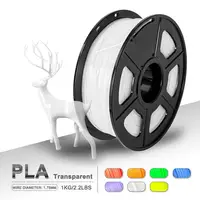 PLA Filament şeffaf 1KG/biriktirme 1.75mm PLA Filament baskı malzemesi malzemeleri 3D yazıcı çizim kalem sarf malzemeleri