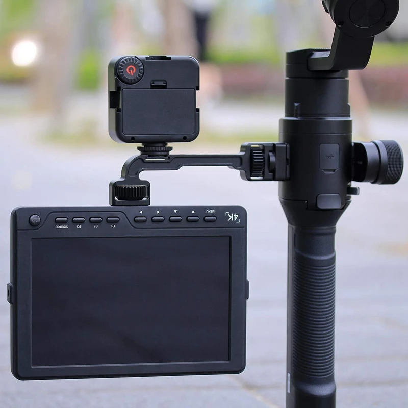 Ronin S монитор крепление удлинитель кронштейн Волшебная рукоятка W Холодный башмак крепление для микрофона светодиодный видео светильник для Ronin-S Gimbal Ac