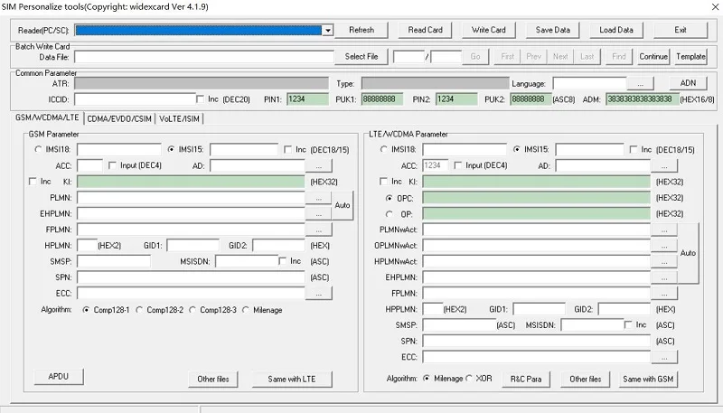 OYEITIMES новейшее мощное 4.1.9 пустое программное обеспечение для sim-карты 5G программное обеспечение для sim-карты COM128/XOR/Milenage 2G/3g/4G/5G