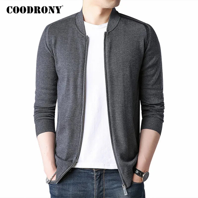 COODRONY Cardigan Men Fashion Casual Zipper Coat Cardigans Autumn Winter High Quality Soft Warm Wool Knitwear Sweater Men C1118 COODRONY Cardigan Men Fashion Casual Zipper Coat Cardigans Autumn Winter High Quality Soft Warm Wool Knitwear Sweater Men C1118