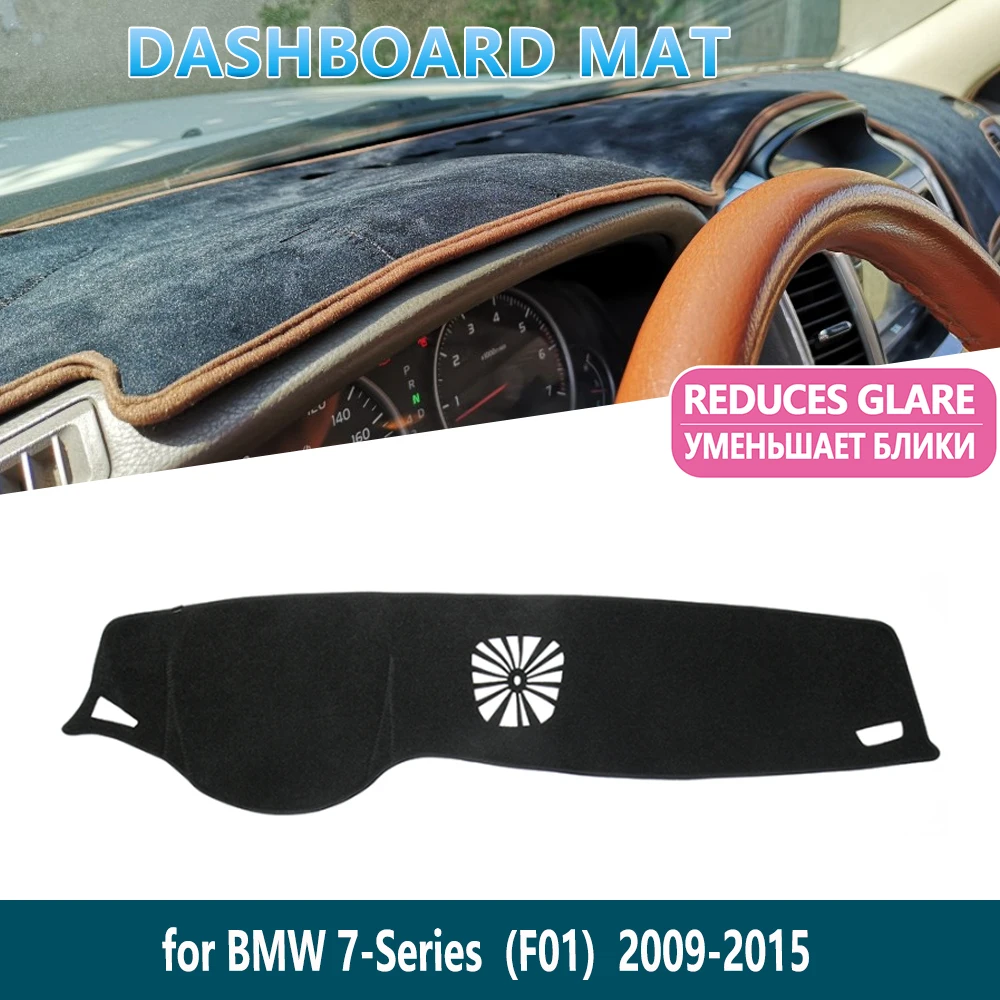 Коврик для приборной панели BMW 7 Series F01 2009 2010 2011 2012 2013 2014 2015 730i 740i 750i 730d Внутренний