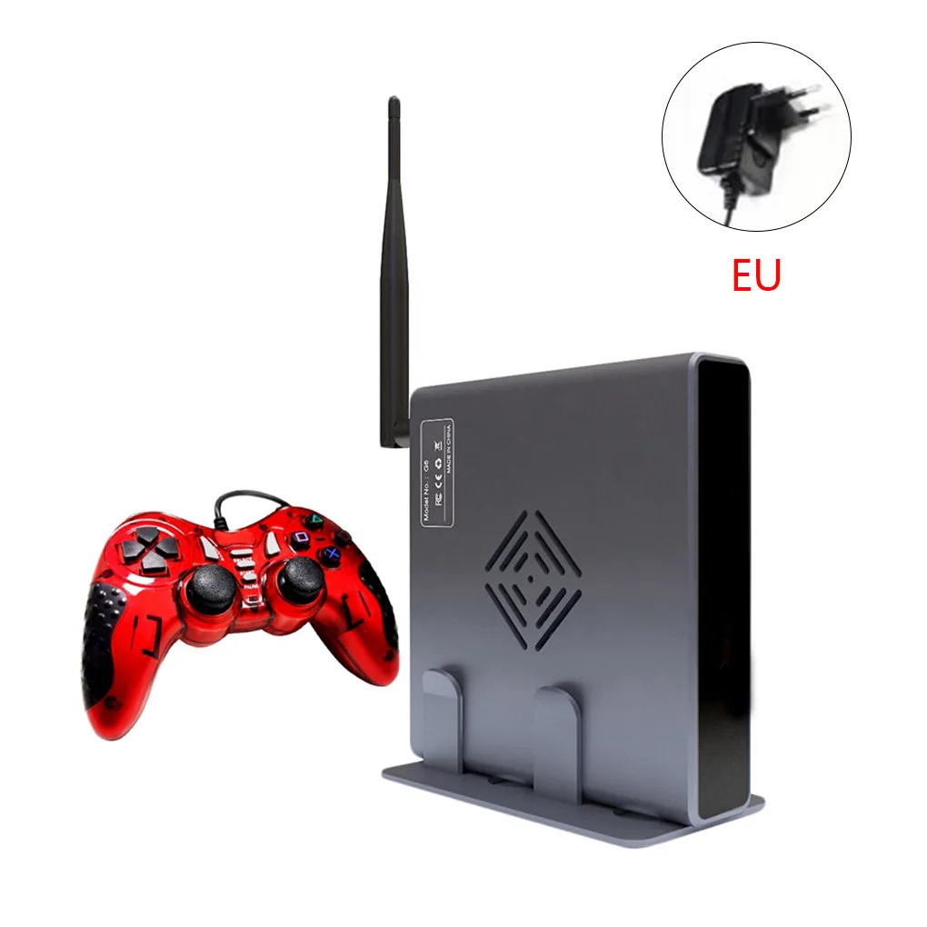 Золотой 4K HDMI ТВ игровой выпуск хост HD tv 3D видео игра хост консоль с Wi-Fi Встроенный 2323 игры 32 Гб TF карта EU/US/UK Разъем - Цвет: Золотой