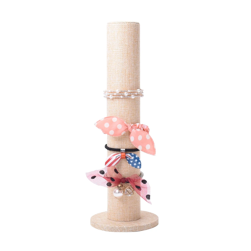 

2 Set Portable Vertical Jewelry Bracelet Display Stand Bangle Stand Holder for Hair Clasp Hairband